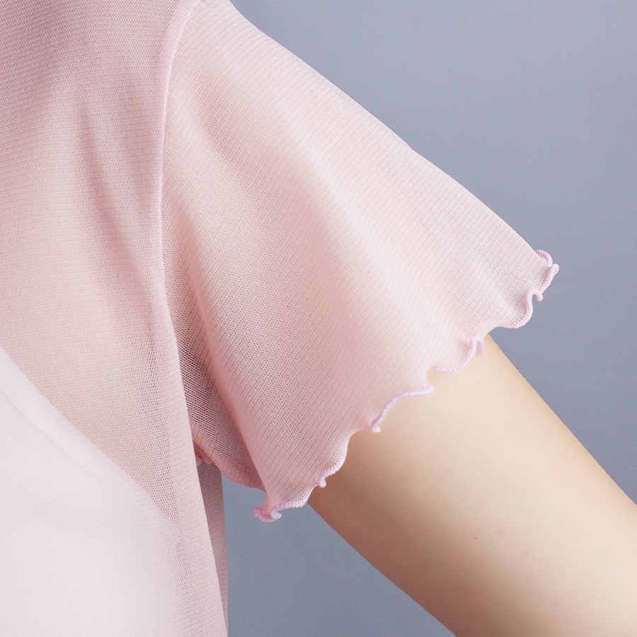 h-mitsuko　アデランス　トップピース　ピンク花柄メッシュ KH-0551 pink – カラードレス | ブライダルナガノ・コスチューム