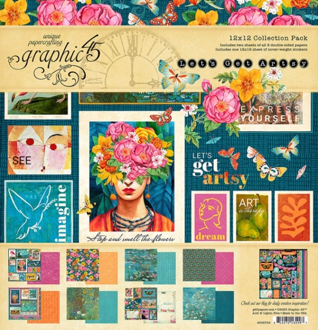 Wild & Free 12×12 Collection Pack – Graphic 45 Papers