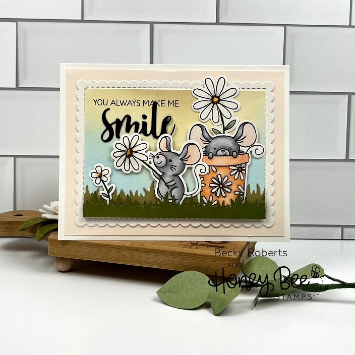 Honey Bee Stamps-StampsBuzzwords: Bloom