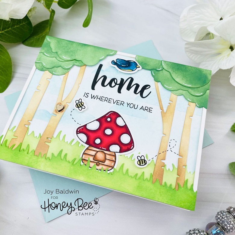 Honey Bee Stamps-StampsBuzzwords: Bloom