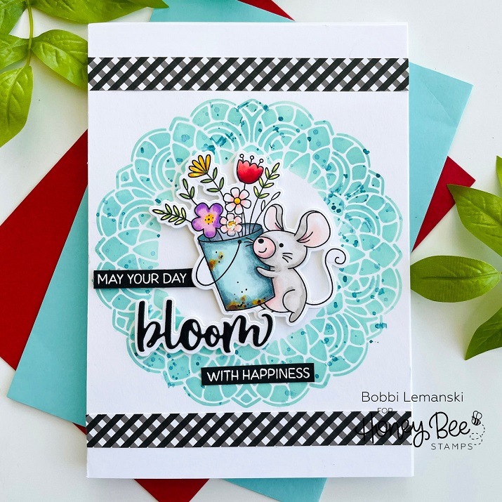 Honey Bee Stamps-StampsBuzzwords: Bloom