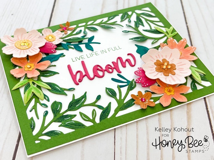 Honey Bee Stamps-StampsBuzzwords: Bloom