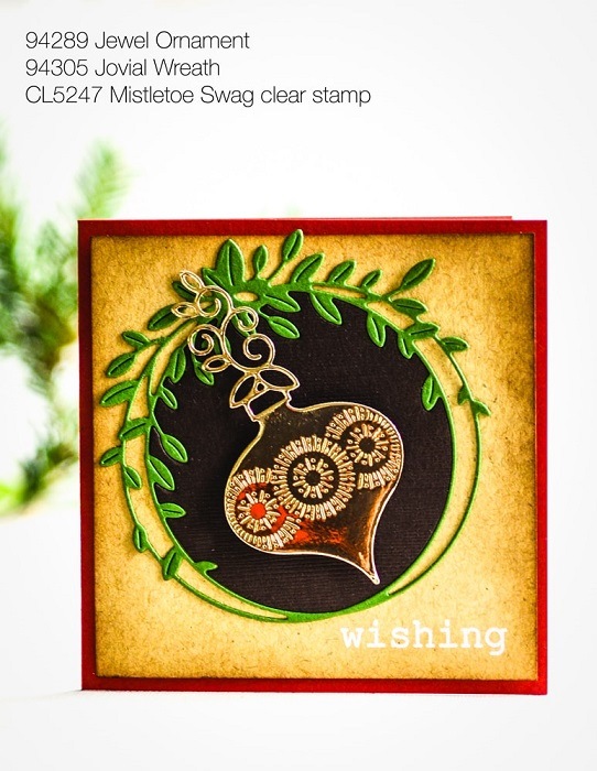 Memory Box Die - 94305 Jovial Wreath | Memory Box,Die | Little Angel♪