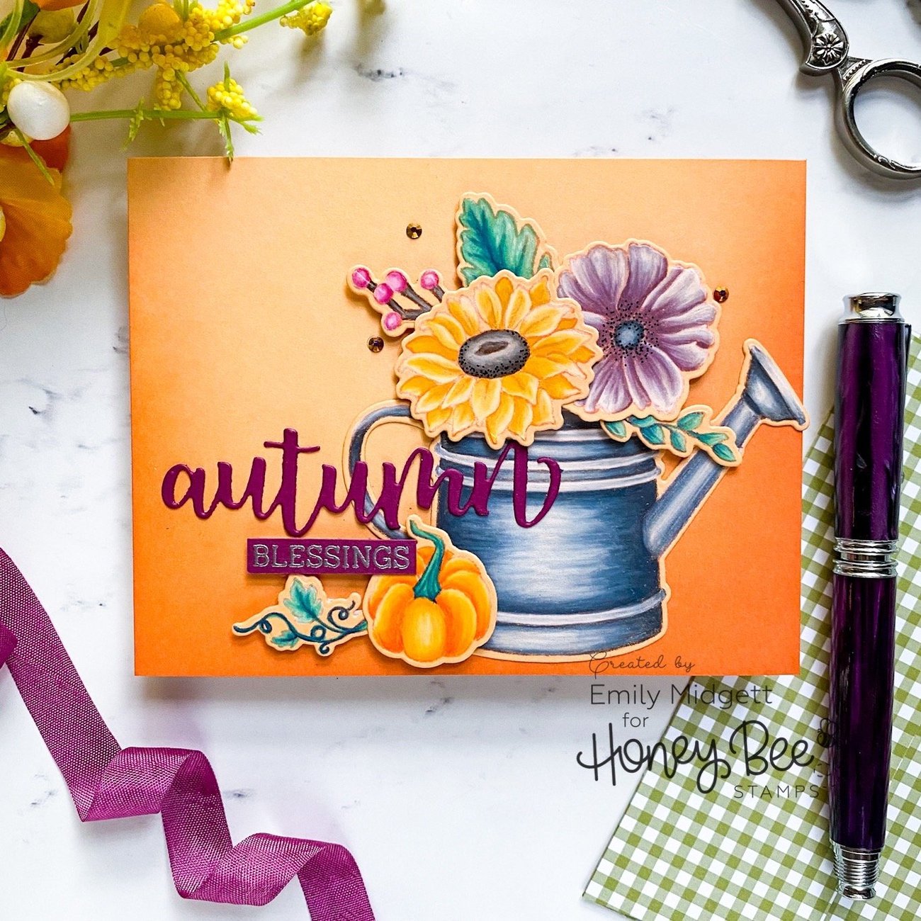 Honey Bee Stamps-åȢGarden Harvest Florals