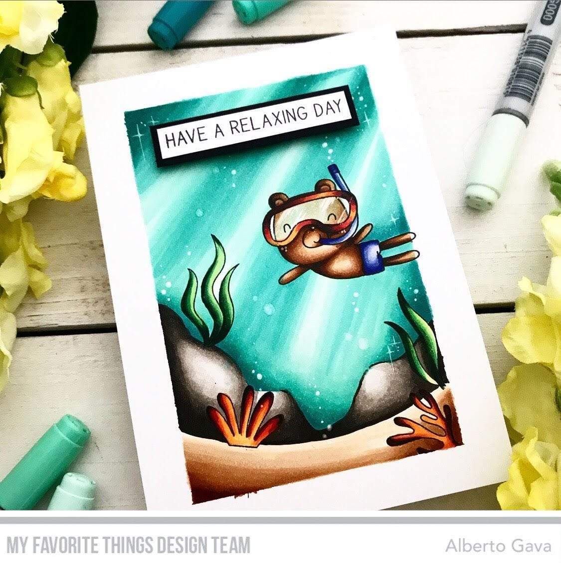 Die-namics - MFT-1770+CS-485 Best Finss スタンプ＆ダイセット