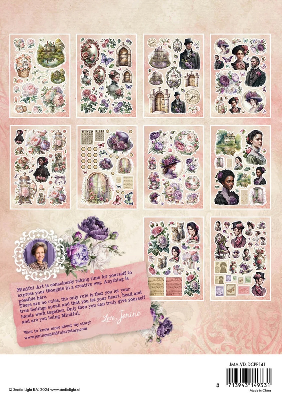 Studio LightVictorian Dreams-JMA-VD-DCPP141Paper ElementsA5