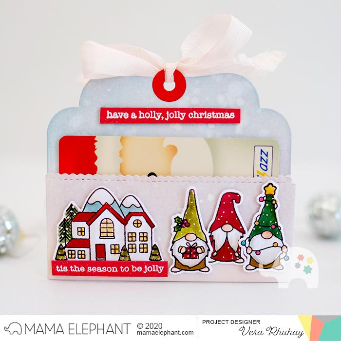 Mama ElephantDie-Gift Pocket Tag