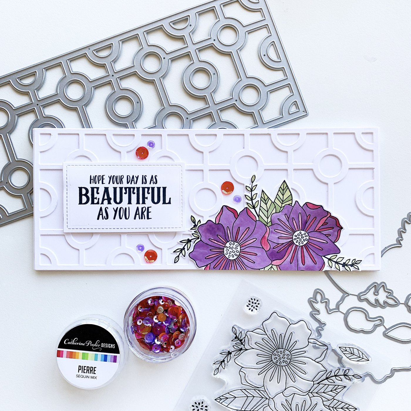 Catherine PoolerClear Stamp-UCAP0220Beautiful Day Floral