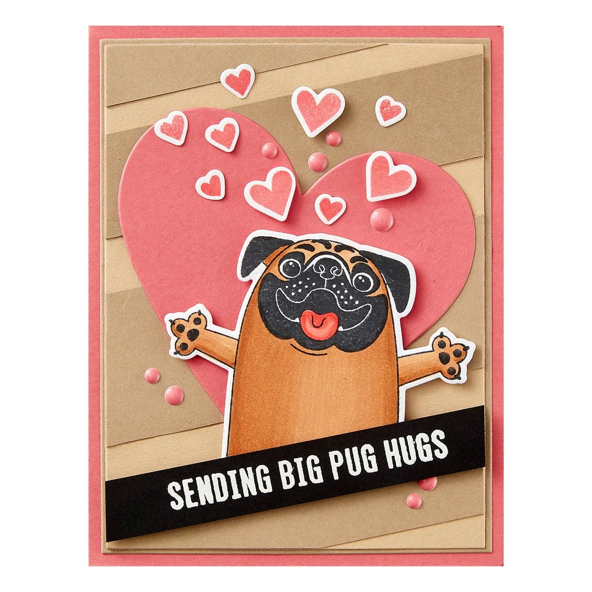 Spellbinders Stamp & Die Set - BD-0824 Big Hugs by Simon Hurley セット♪ ...