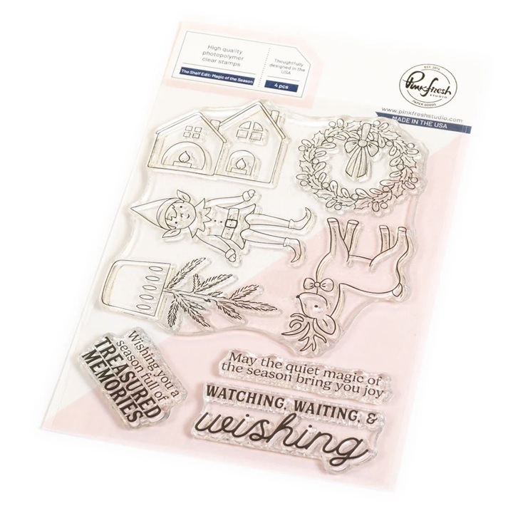 Pinkfresh Studio Set♪ - The Shelf Edit: Magic of the Season (Stamp+Die ...