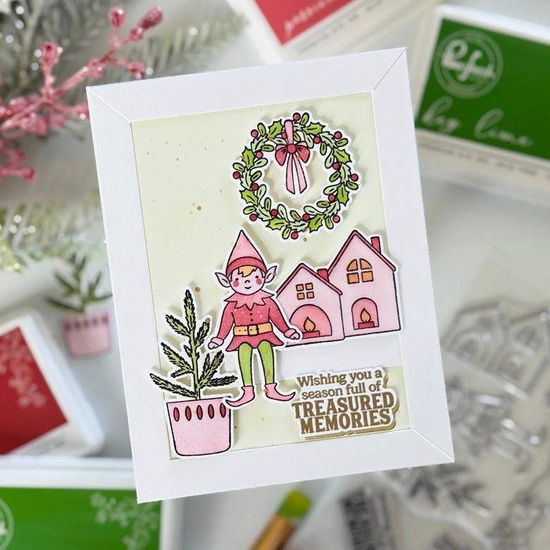 Pinkfresh Studio Set♪ - The Shelf Edit: Magic of the Season (Stamp+Die ...