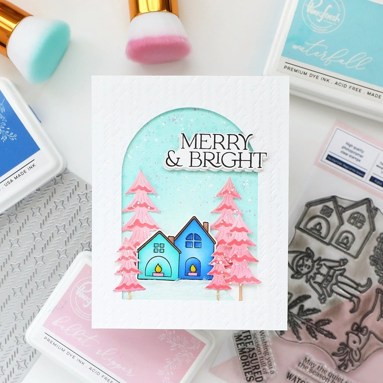 Pinkfresh Studio Set♪ - The Shelf Edit: Magic of the Season (Stamp+Die ...