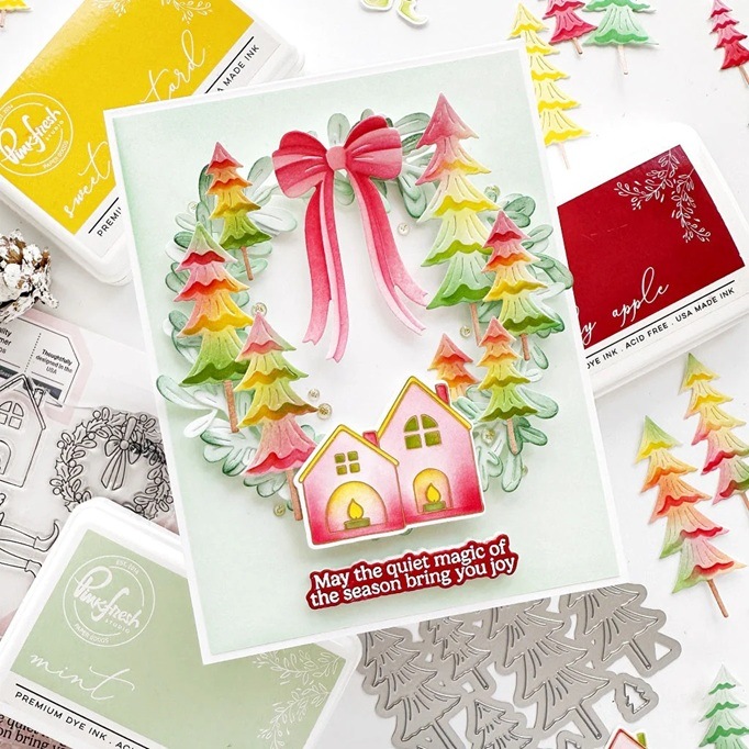 Pinkfresh Studio Set♪ - The Shelf Edit: Magic of the Season (Stamp+Die ...