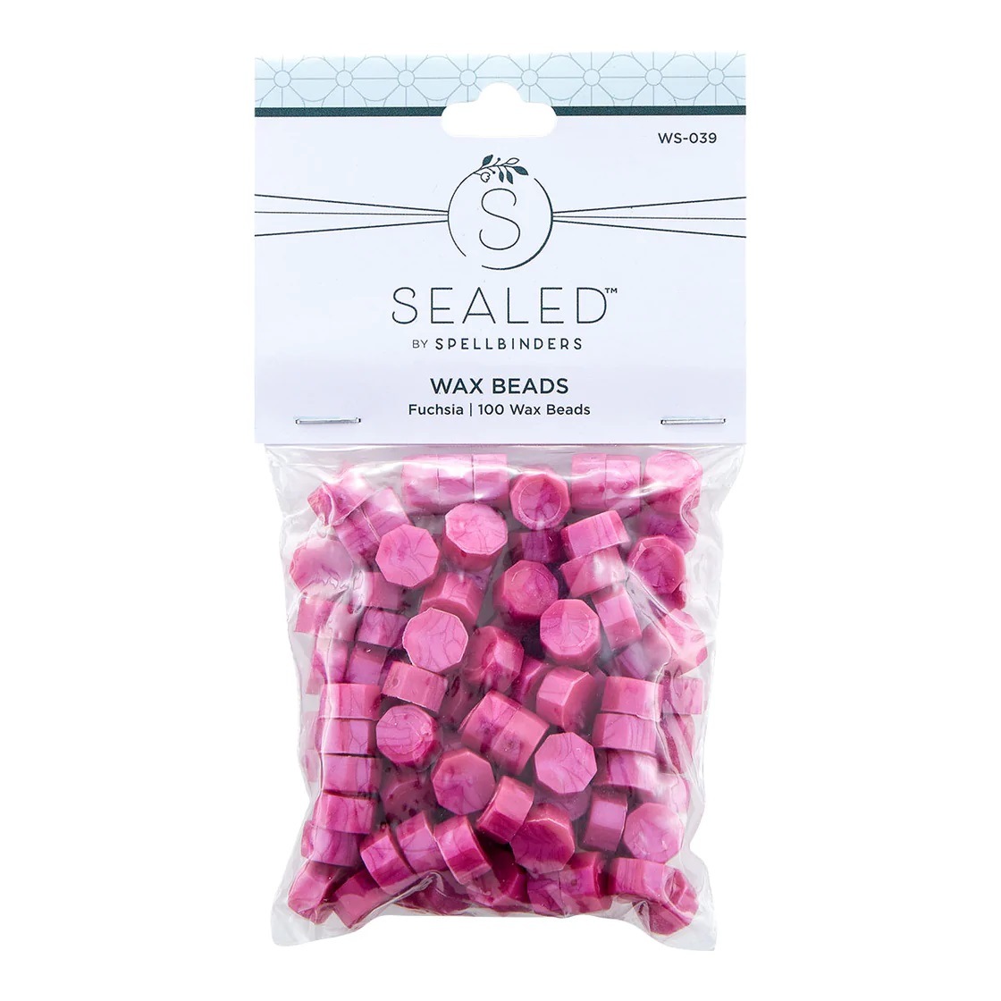 SpellbindersWax Beads-WS-039Fuchsia