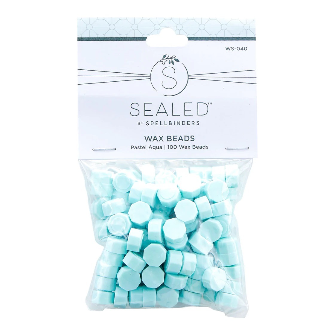 SpellbindersWax Beads-WS-040Pastel Aqua