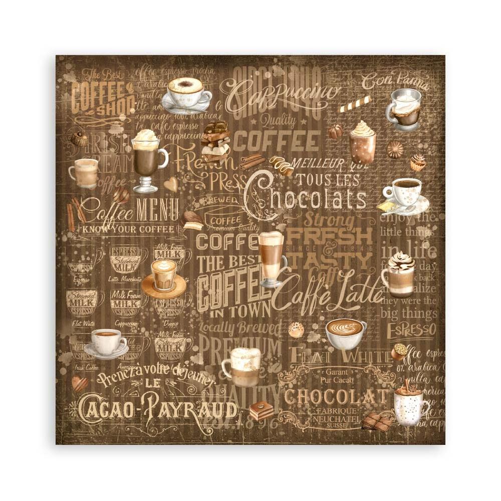 StamperiaCoffee and Chocolate-SBBSXB01Single Face Paper Pack88