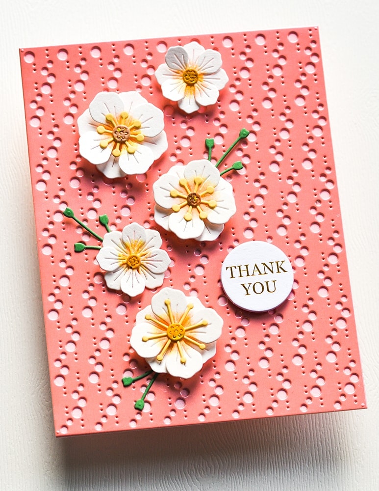 Memory Box Die - 94865 Lucky Blooms | Memory Box,Die | Little Angel♪