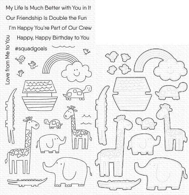 クラフターコンパニオン大/小文字C&9thBundledUpスタンプ&ダイセット クラフターコンパニオン大/小文字C&9thBundledUpスタンプ&ダイセット