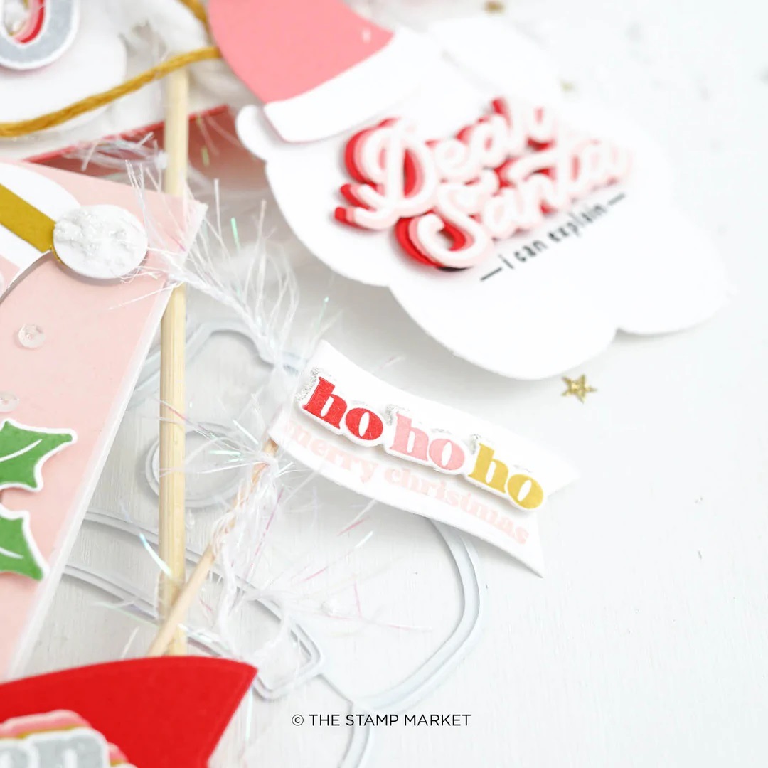 The Stamp MarketDie-Nested Wavy Banners