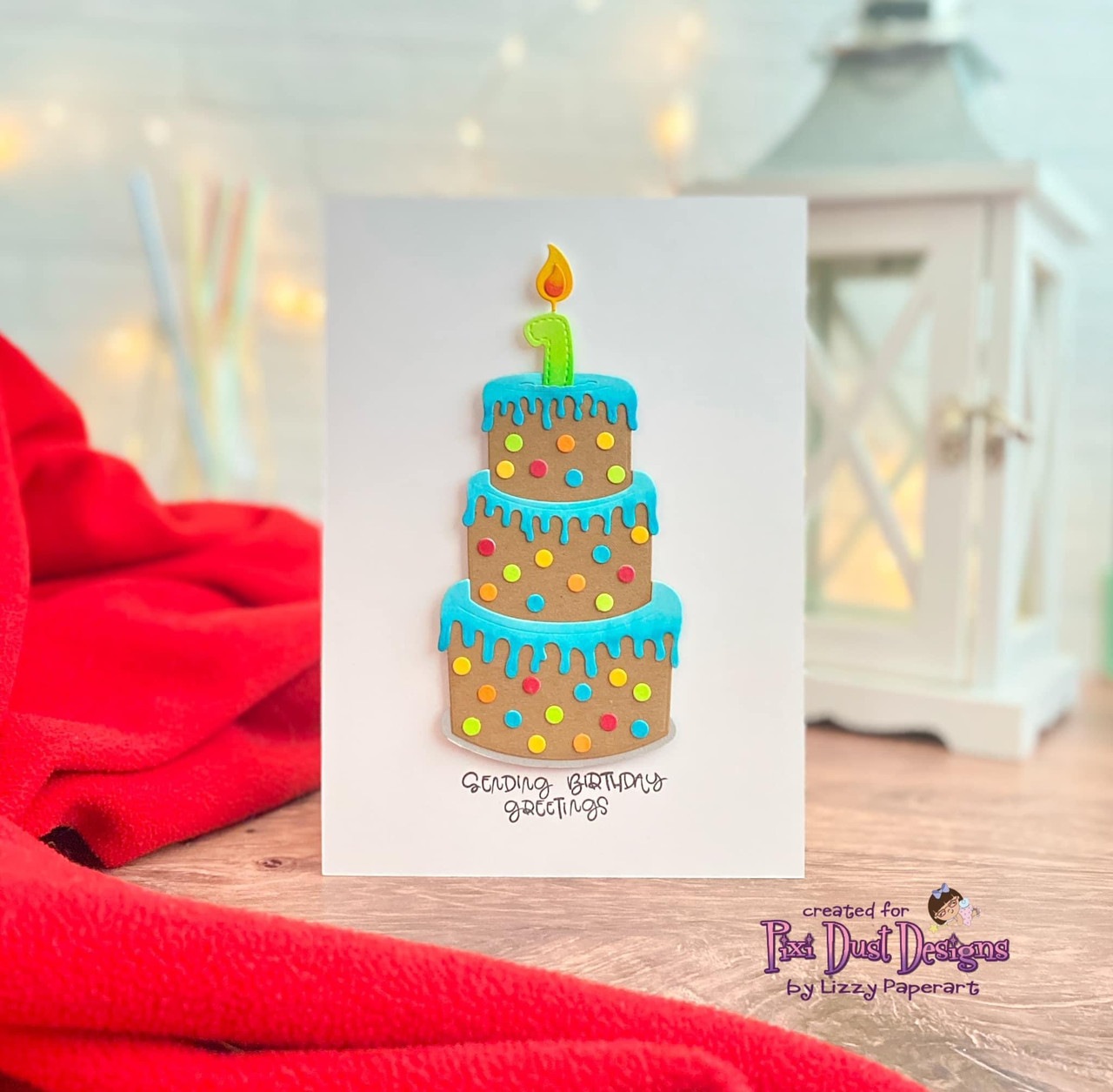 Pixi Dust Designs Die-Lets Eat Cake