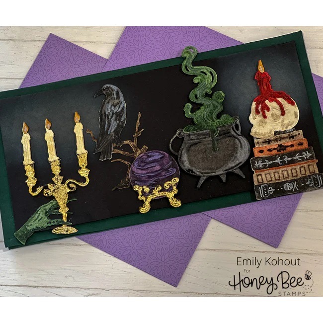 Honey Bee StampsHoney Cuts-A Little Spooky