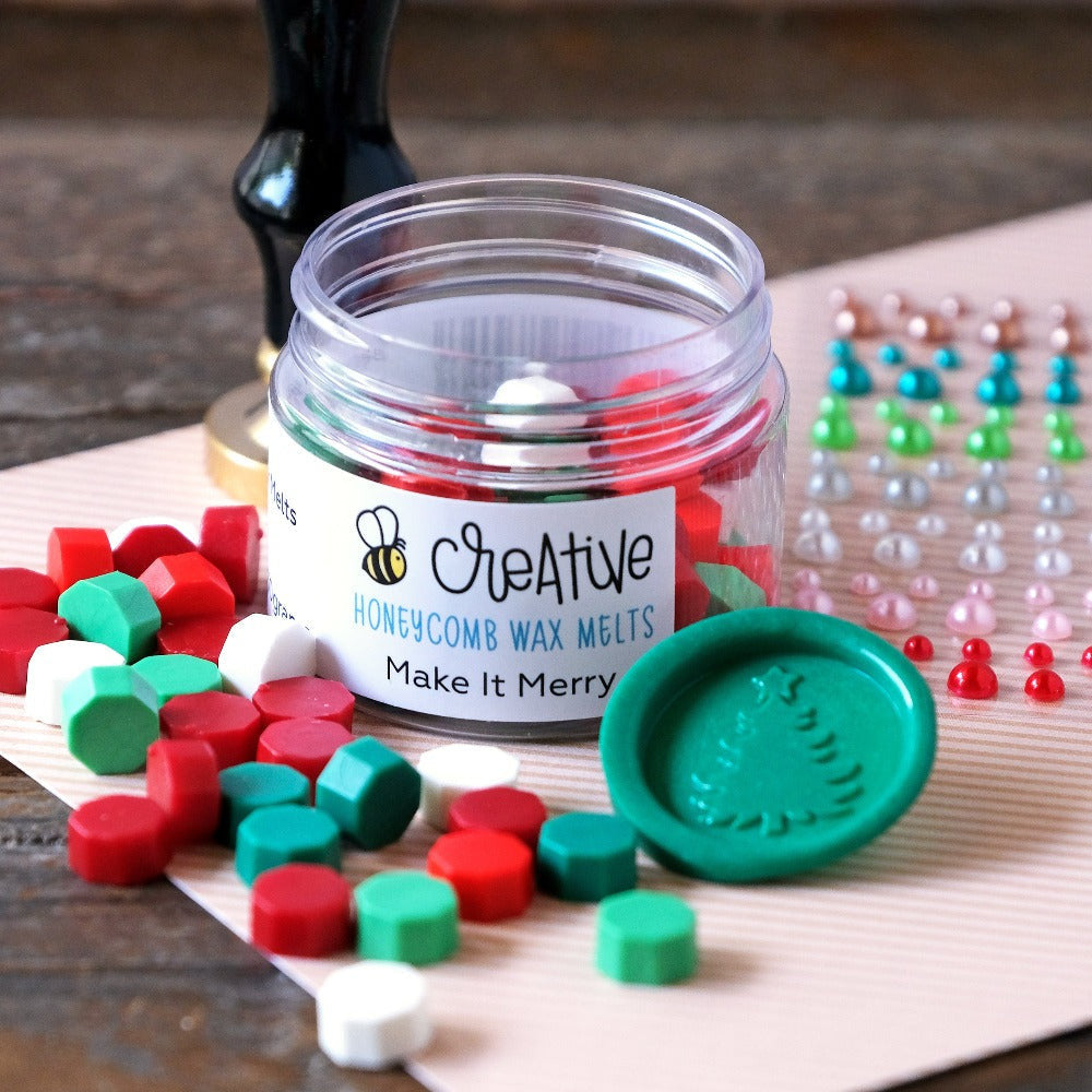 Honey Bee Stamps Wax Melts WAX11 Make It Merry Honey Bee Stamps