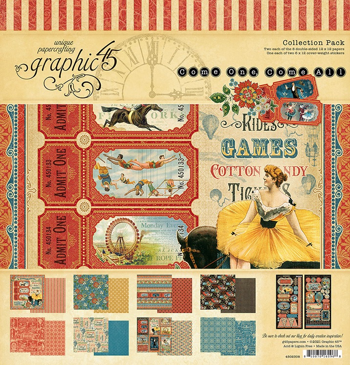 graphic45　グラフィック45 デザインペーパー Graphic 45 Papers – Unique Papercrafting