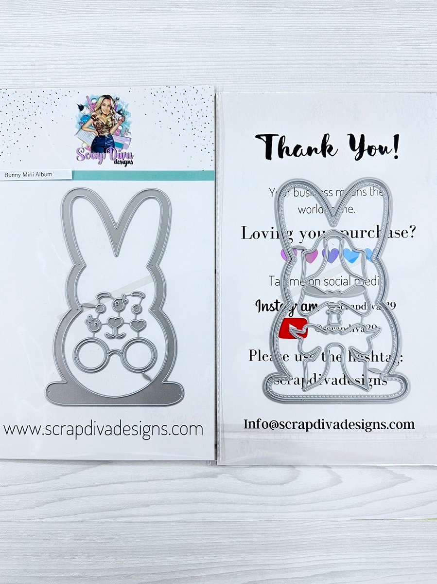 Scrap Diva DesignsDie-Bunny Mini Album