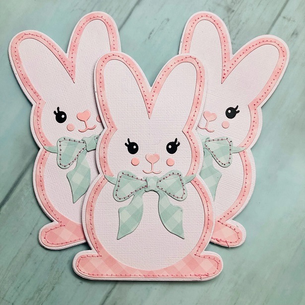 Scrap Diva DesignsDie-Bunny Mini Album