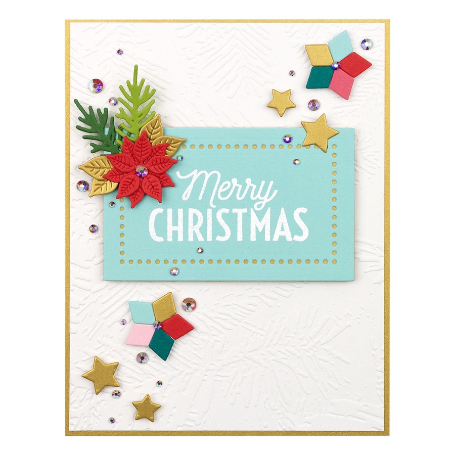 SpellbindersClear Stamp-STP-056Christmas Time Sentiments