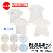 プリント肌着4枚セット|ベビー肌着|ベビー用品