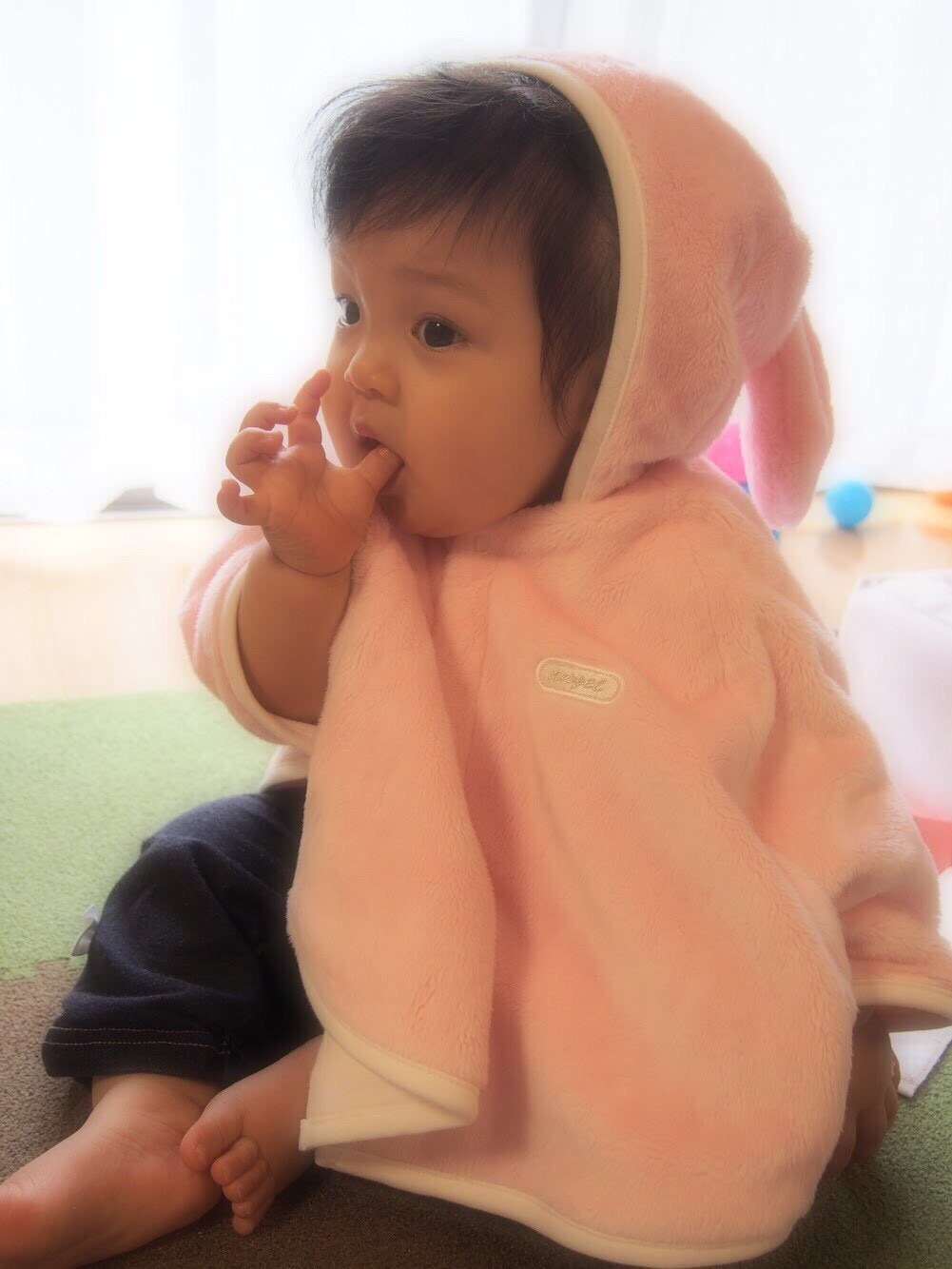 マイクロファーケープ（ピンク／秋冬）T4311