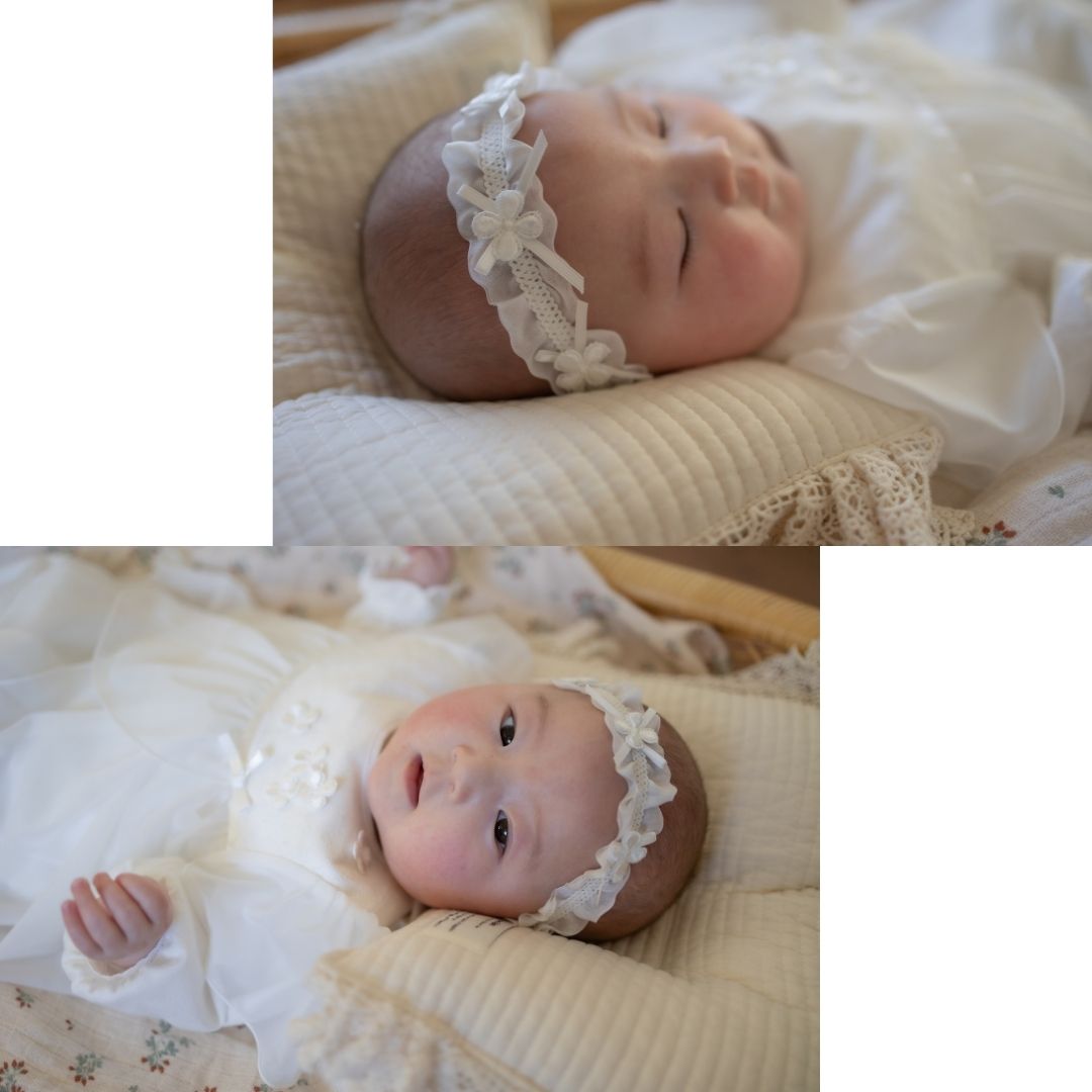 リボンチュールヘアバンド R706