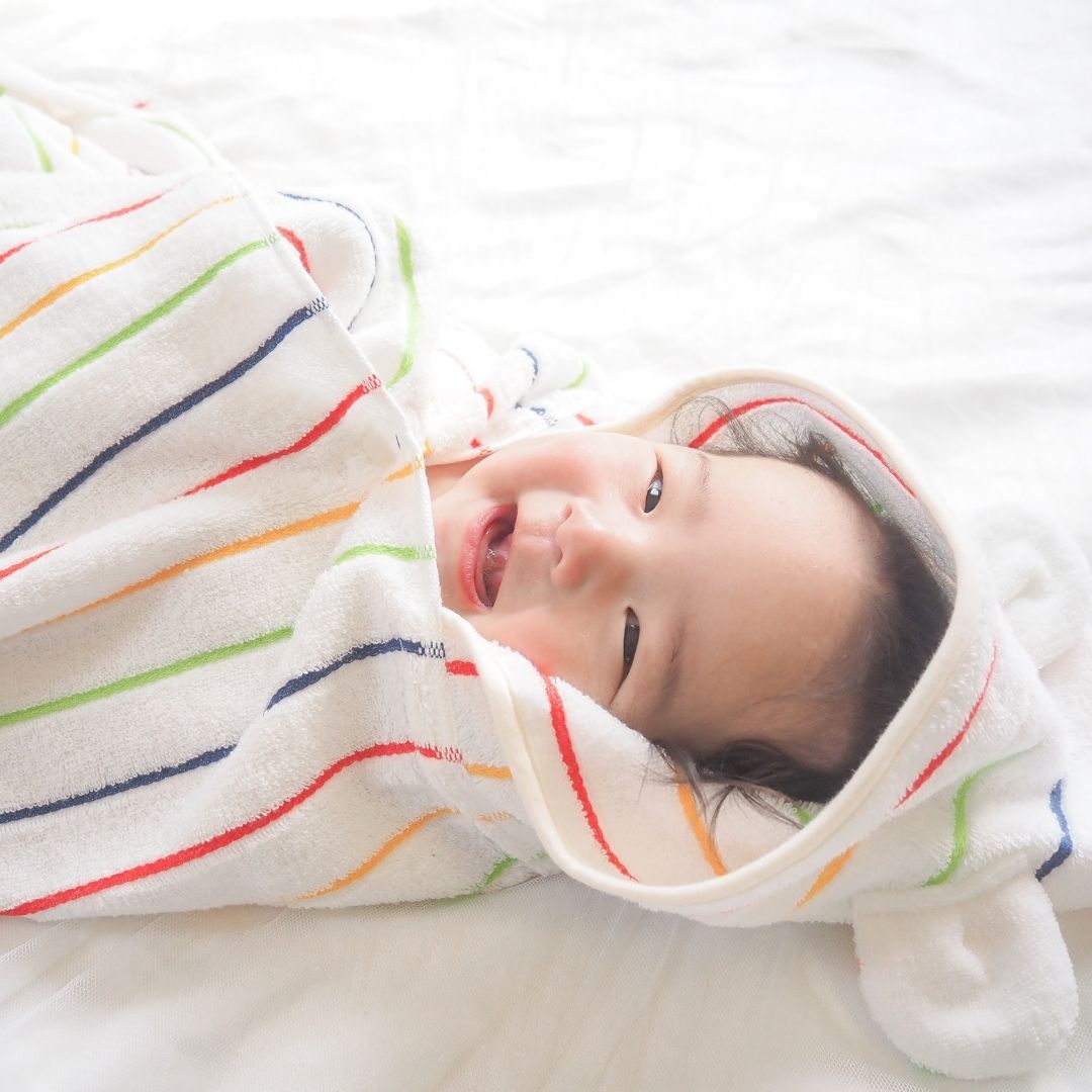 今治タオル　フード付バスタオル　AG1003