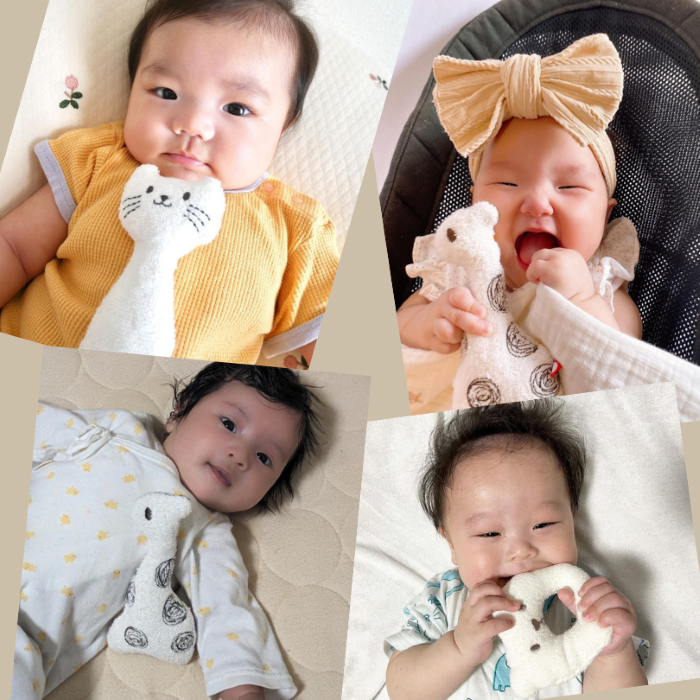 ニギニギ 今治タオル 日本製 ベビーラトル ファーストトイ ギフト