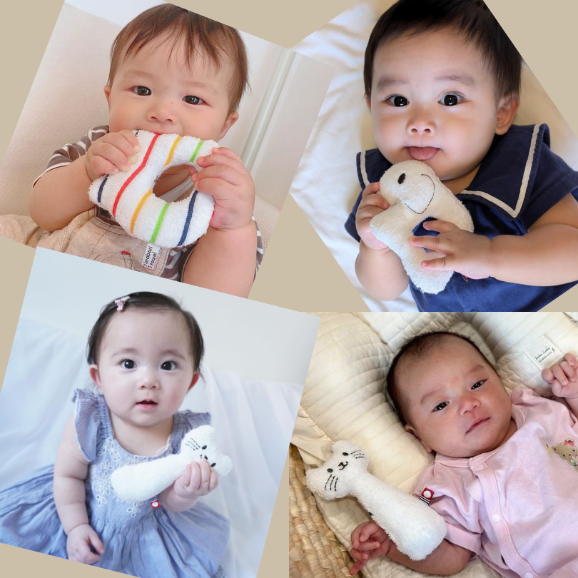 ニギニギ 今治タオル 日本製 ベビーラトル ファーストトイ ギフト