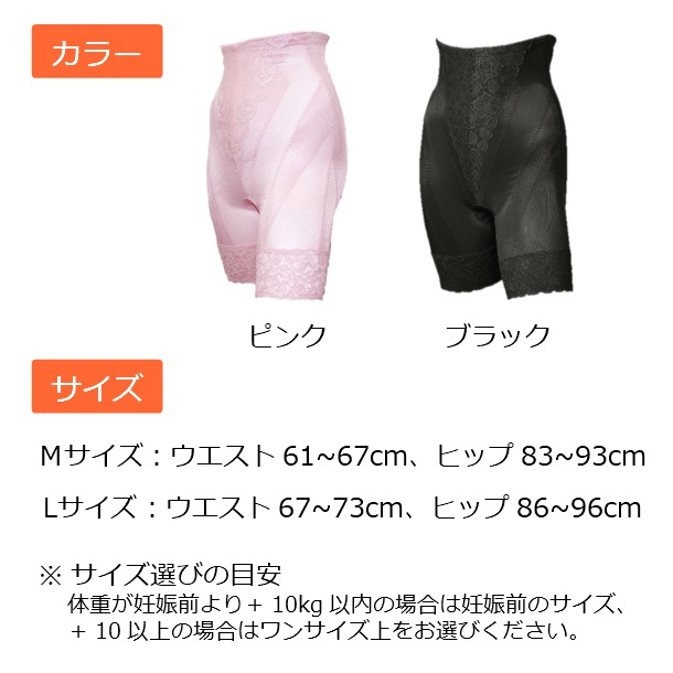 骨盤サポートガードル