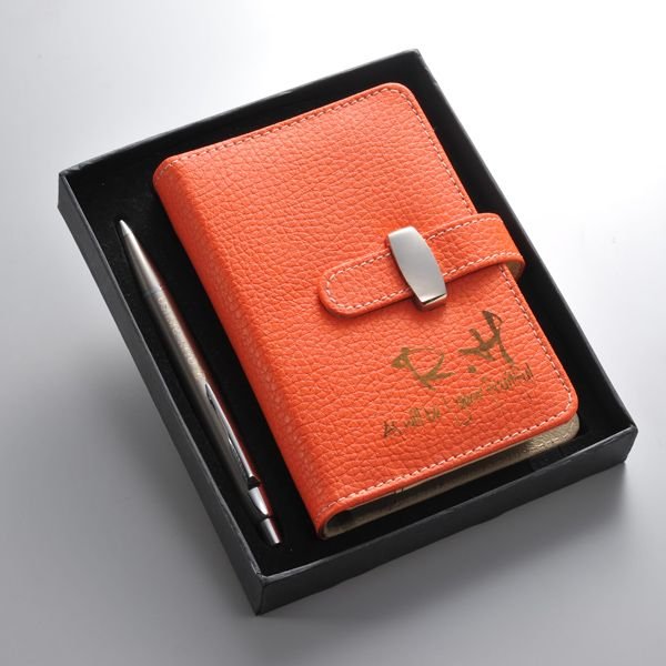 名入れ ボールペンパーカーIM 手帳カバーセット