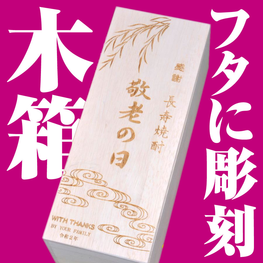 【有料オプション加工】木箱ふた彫刻 C6 C8