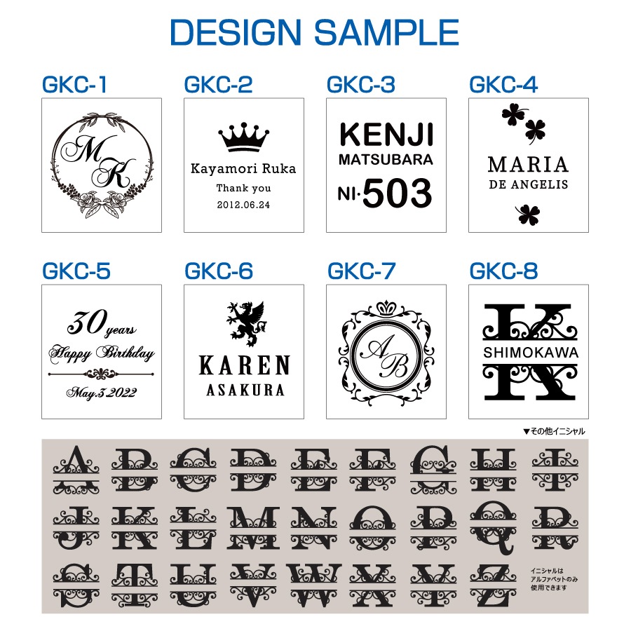 名入れ ギフト LXX いぶしメタル 5連 スムースレザー キーケース