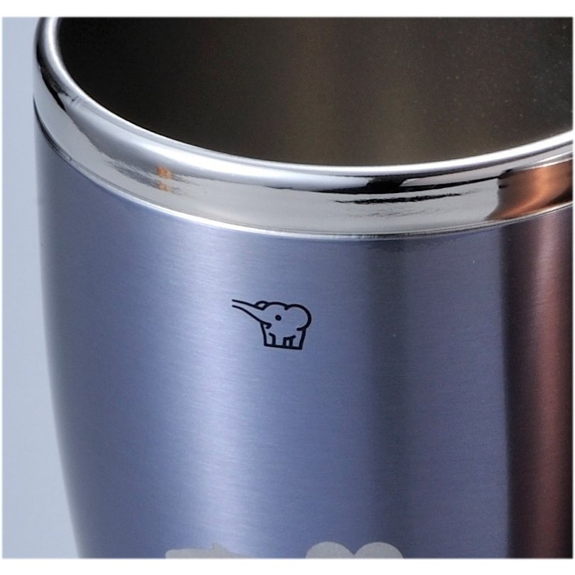 名入れ SXX ペアタンブラーセット 象印 ステンレスタンブラー 600ml クリアブルー クリアカッパー 2点 布張りBOX入り