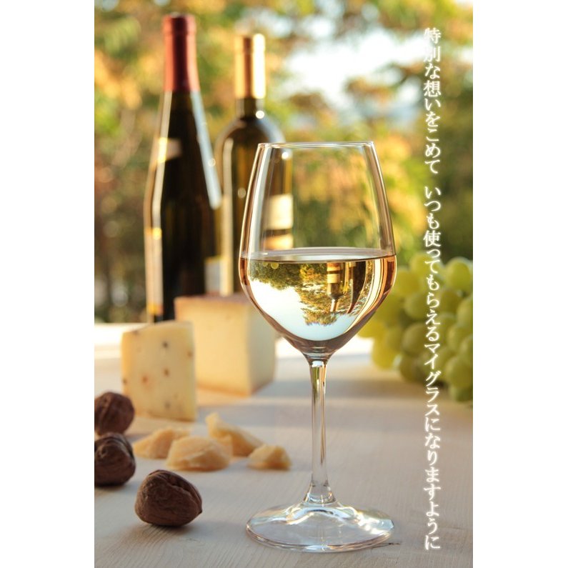 名入れ ギフト SXX 酒セット 銘柄おまかせワイン 375ml 赤ワイン 白ワイン 2点 & おまかせワイングラス 布張りBOX入り