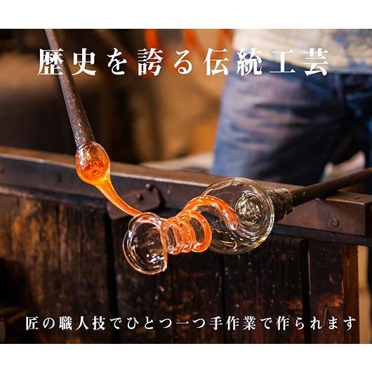 名入れ 置き物 伝統工芸品 ガラスの鏡餅