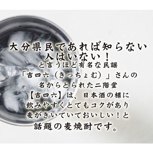 名入れ 陶器 二階堂・吉四六 大分麦焼酎 720ml