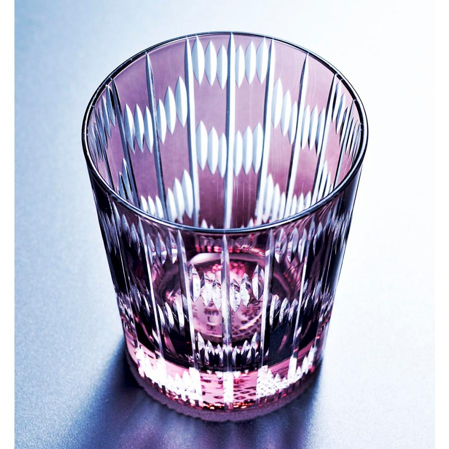 名入れ 芋焼酎 海童 春雲紫 900ml 江戸菱硝子 切子 ロックグラス 矢絣 紫 セット 木箱入り