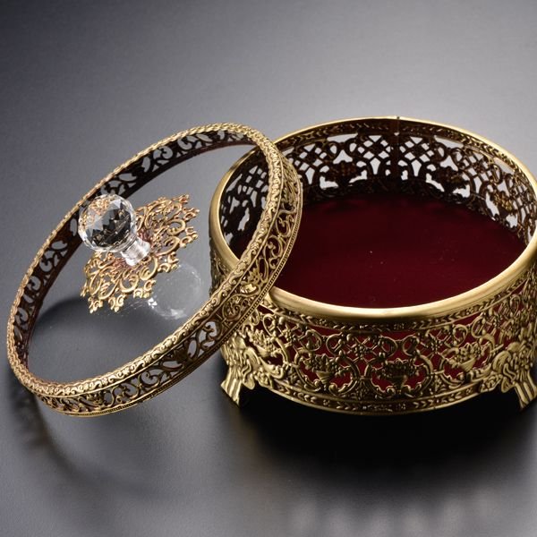 名入れ ガーリーロザ　ジュエリーボックス