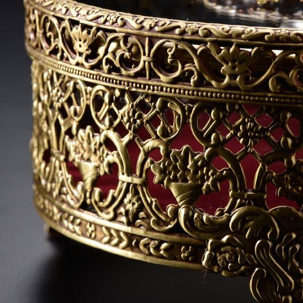 名入れ ガーリーロザ　ジュエリーボックス