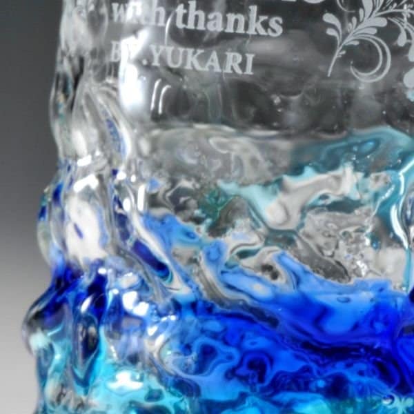 琉球硝子　グラス二個 琉球硝子 グラス二個 琉球硝子 グラス二個