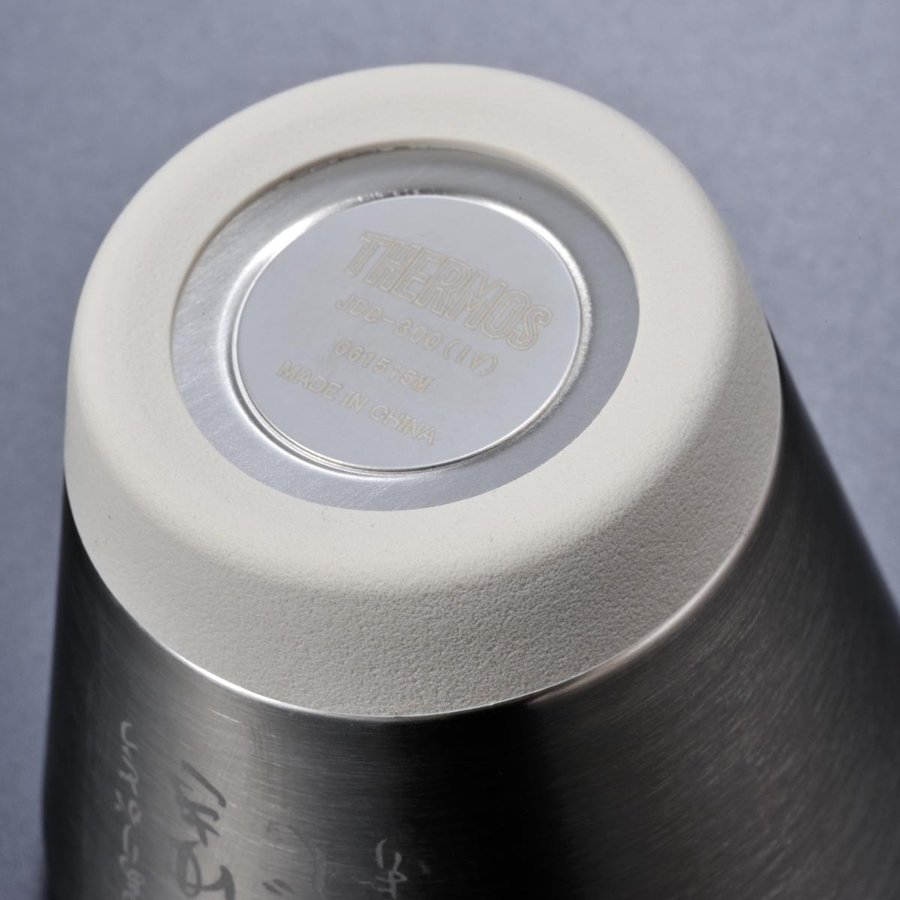 【在庫限り】名入れ サーモス 真空断熱カップ300ml(単品) アイボリー