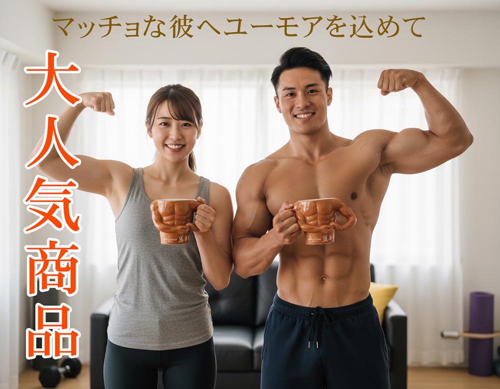 名入れ マッチョ 筋肉 マグカップ | エンジェリック 公式オンライン